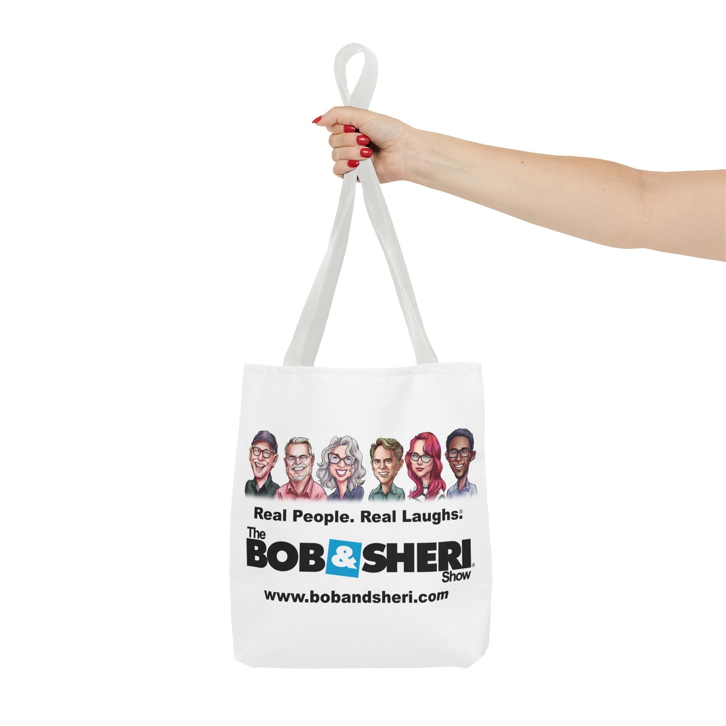 The Bob & Sheri Crew Caricature Tote