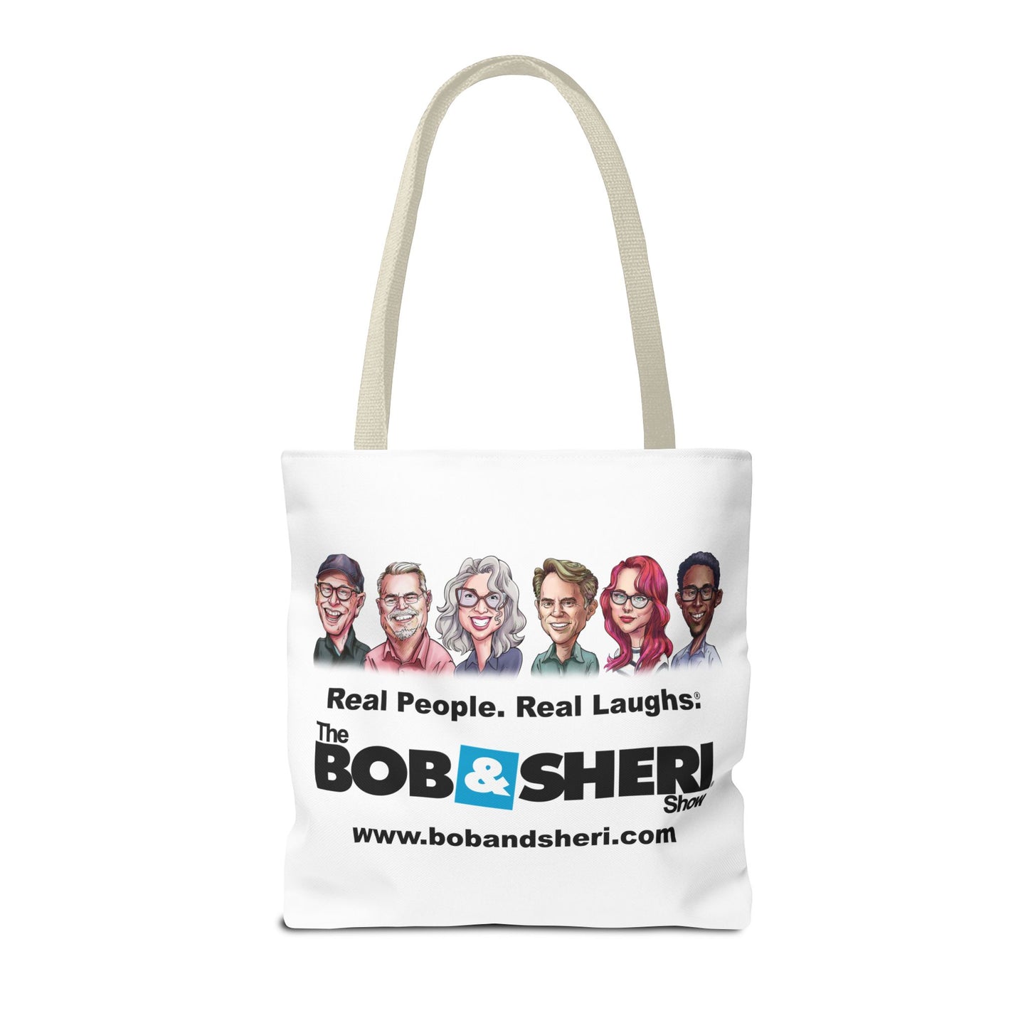 The Bob & Sheri Crew Caricature Tote