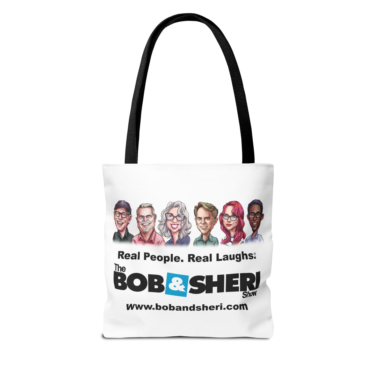 The Bob & Sheri Crew Caricature Tote