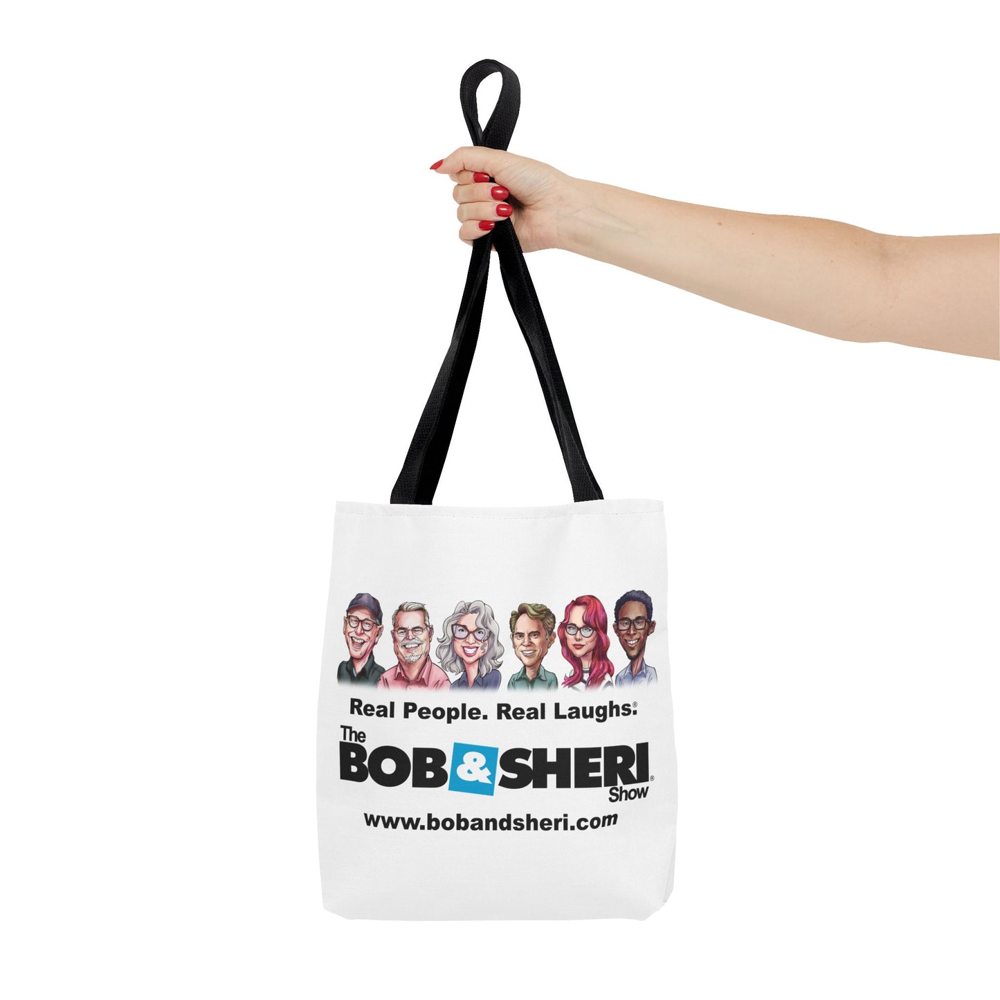 The Bob & Sheri Crew Caricature Tote