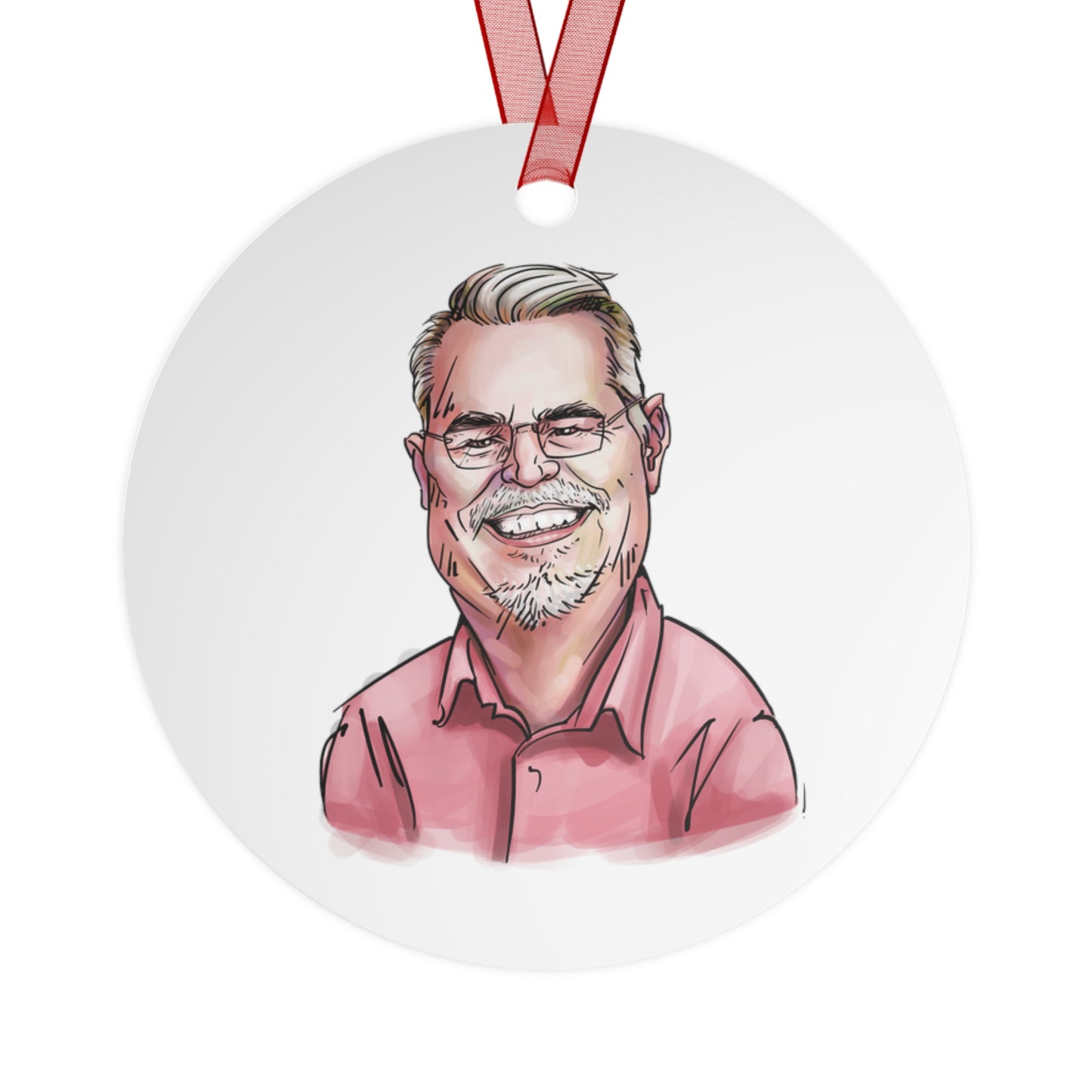 Lamar Caricature Holiday Ornament