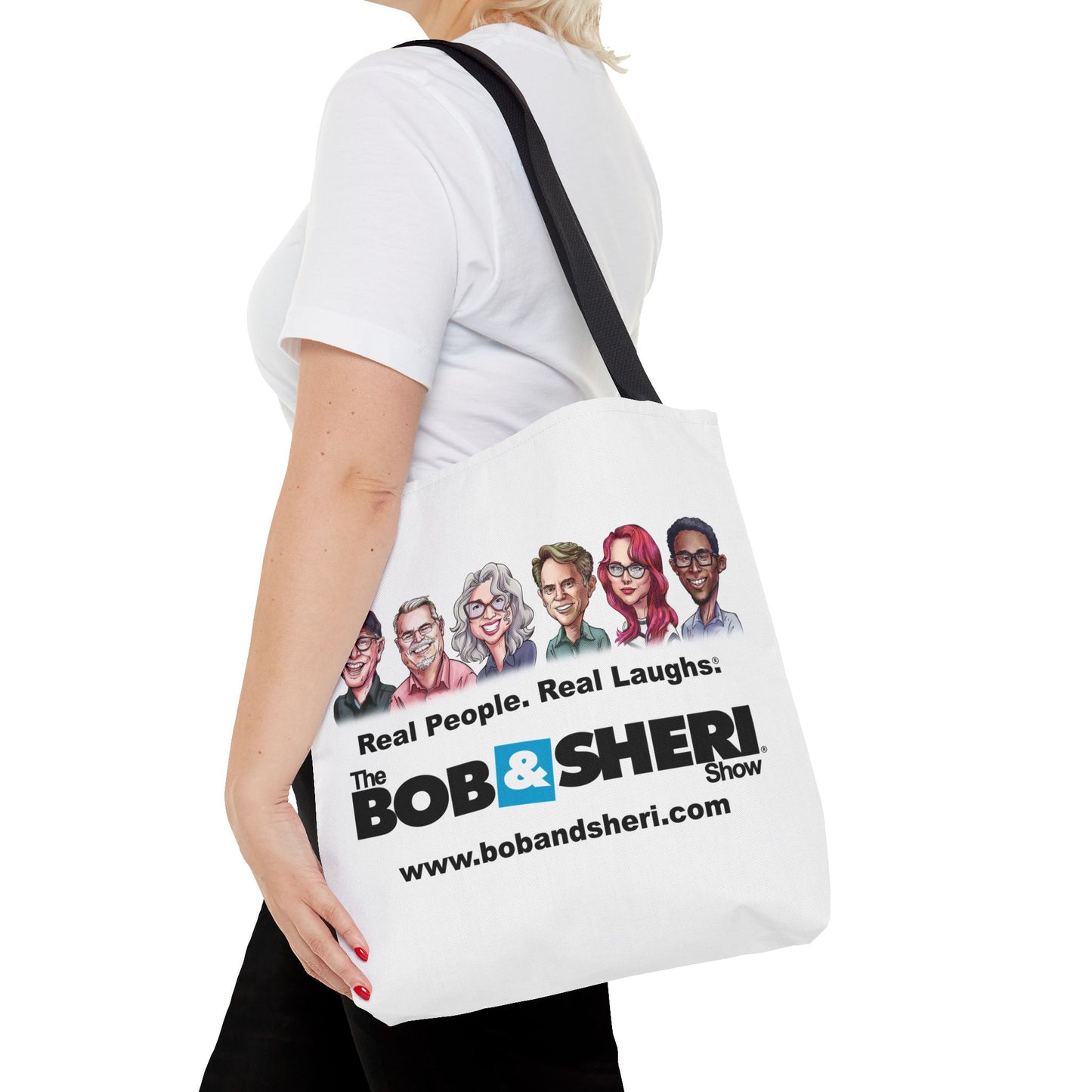 The Bob & Sheri Crew Caricature Tote