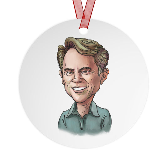 Bob Lacey Caricature Holiday Ornament