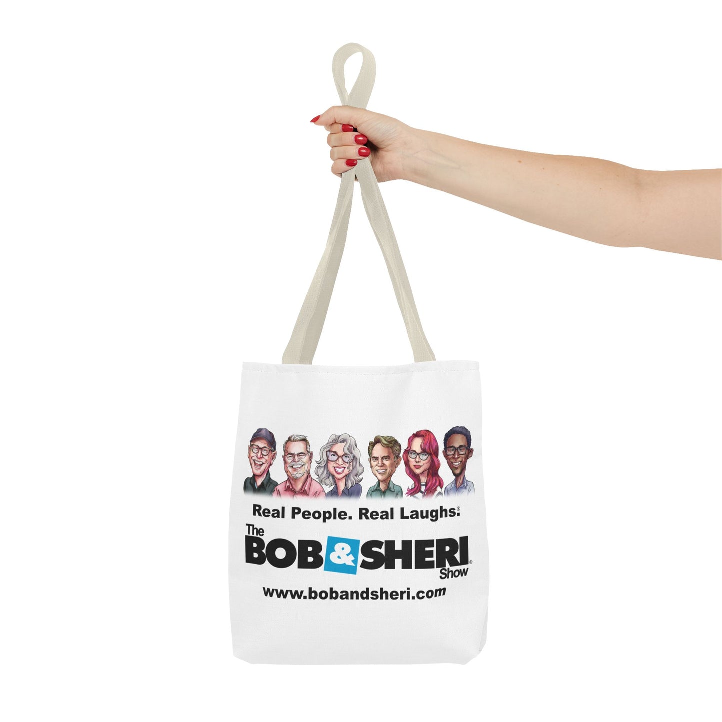The Bob & Sheri Crew Caricature Tote