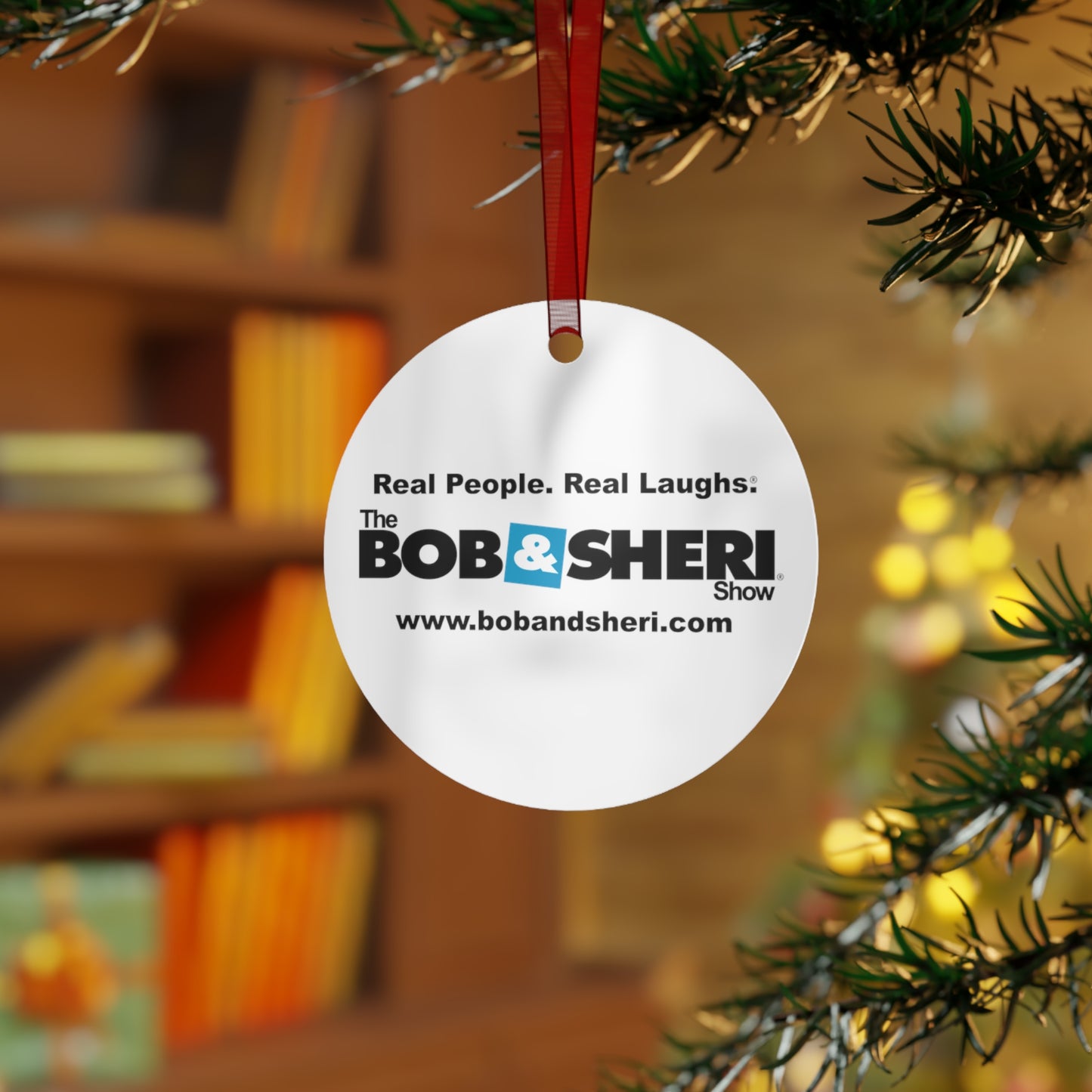 Bob Lacey Caricature Holiday Ornament