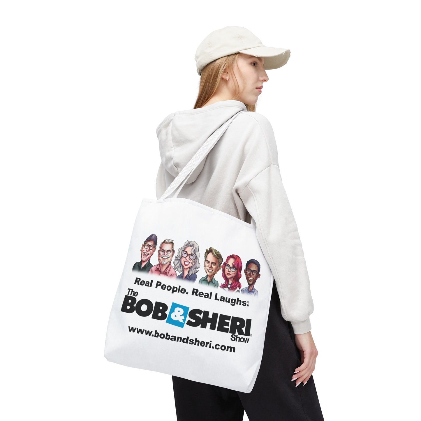 The Bob & Sheri Crew Caricature Tote