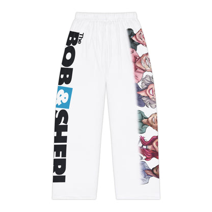 Women's Pajama Pants--with Bob & Sheri caricatures and logo