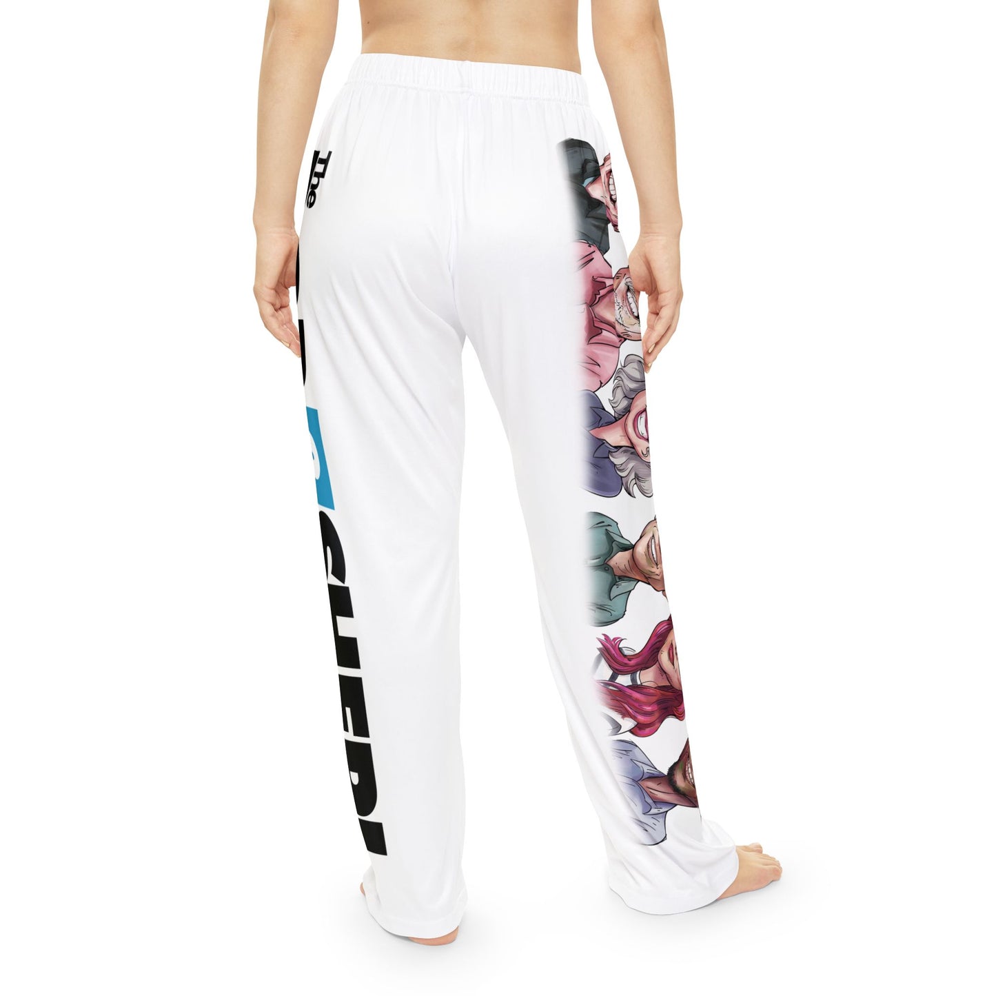 Women's Pajama Pants--with Bob & Sheri caricatures and logo