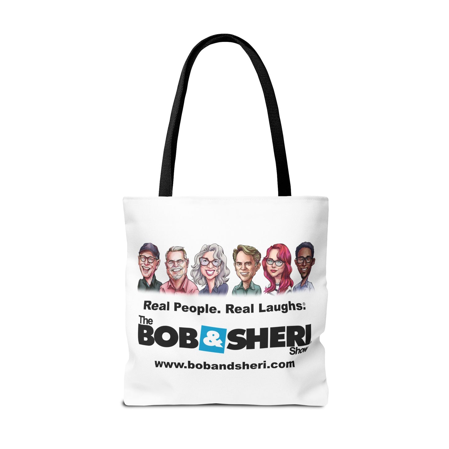 The Bob & Sheri Crew Caricature Tote