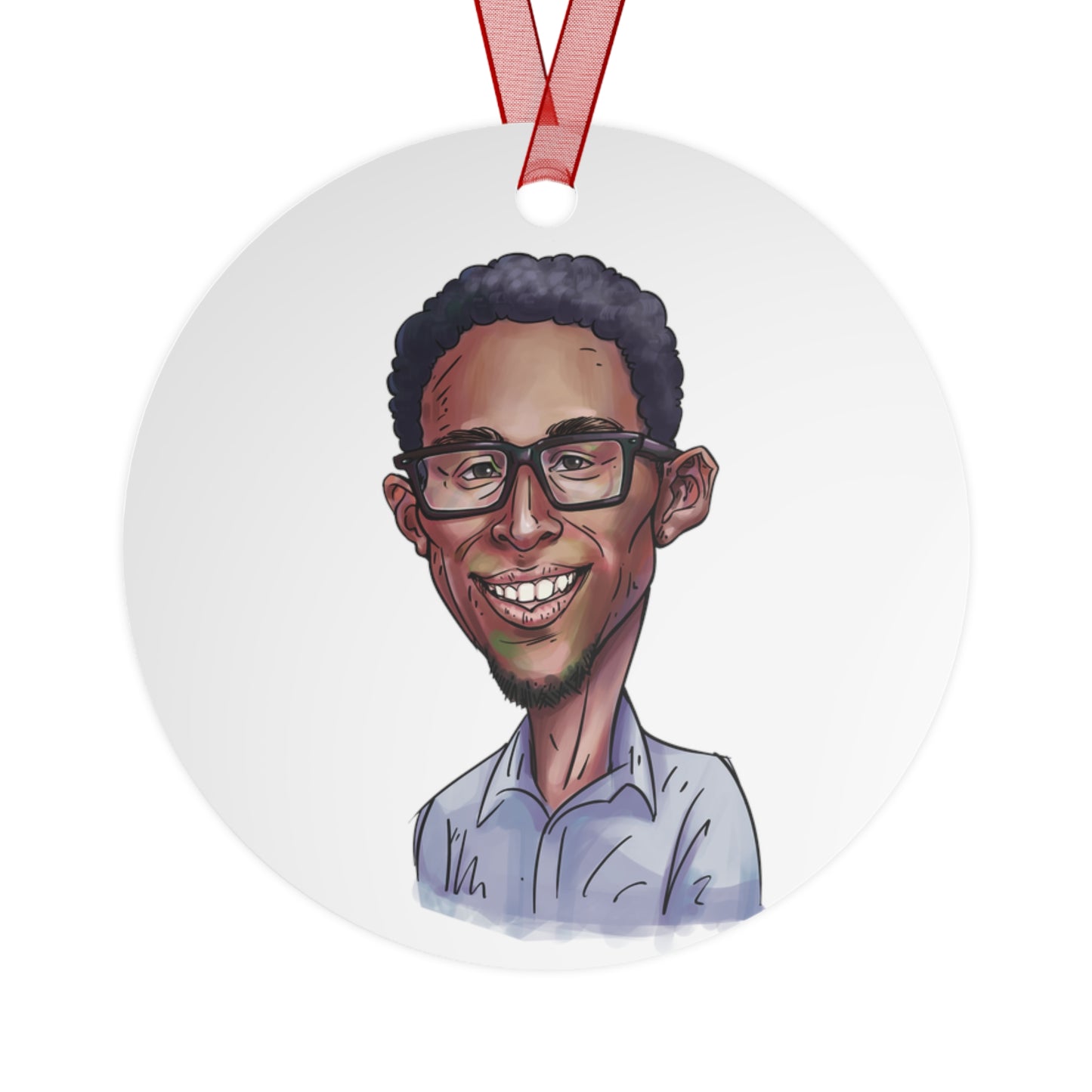 Doc Metal Holiday Ornament