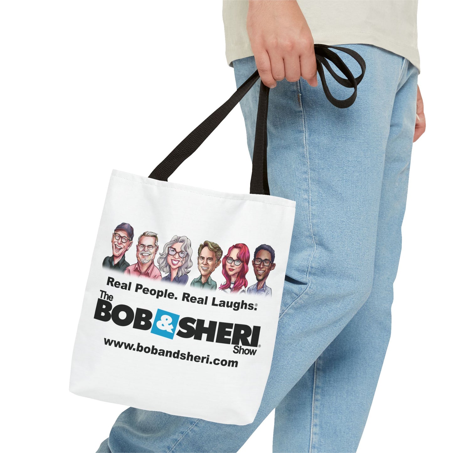 The Bob & Sheri Crew Caricature Tote