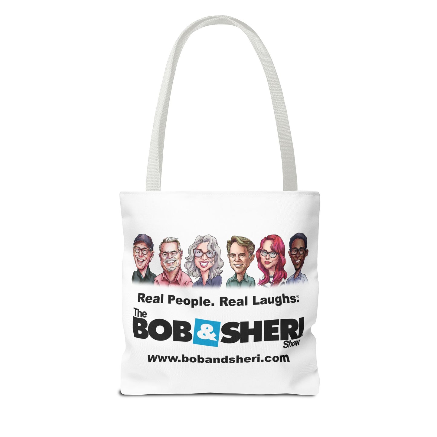 The Bob & Sheri Crew Caricature Tote