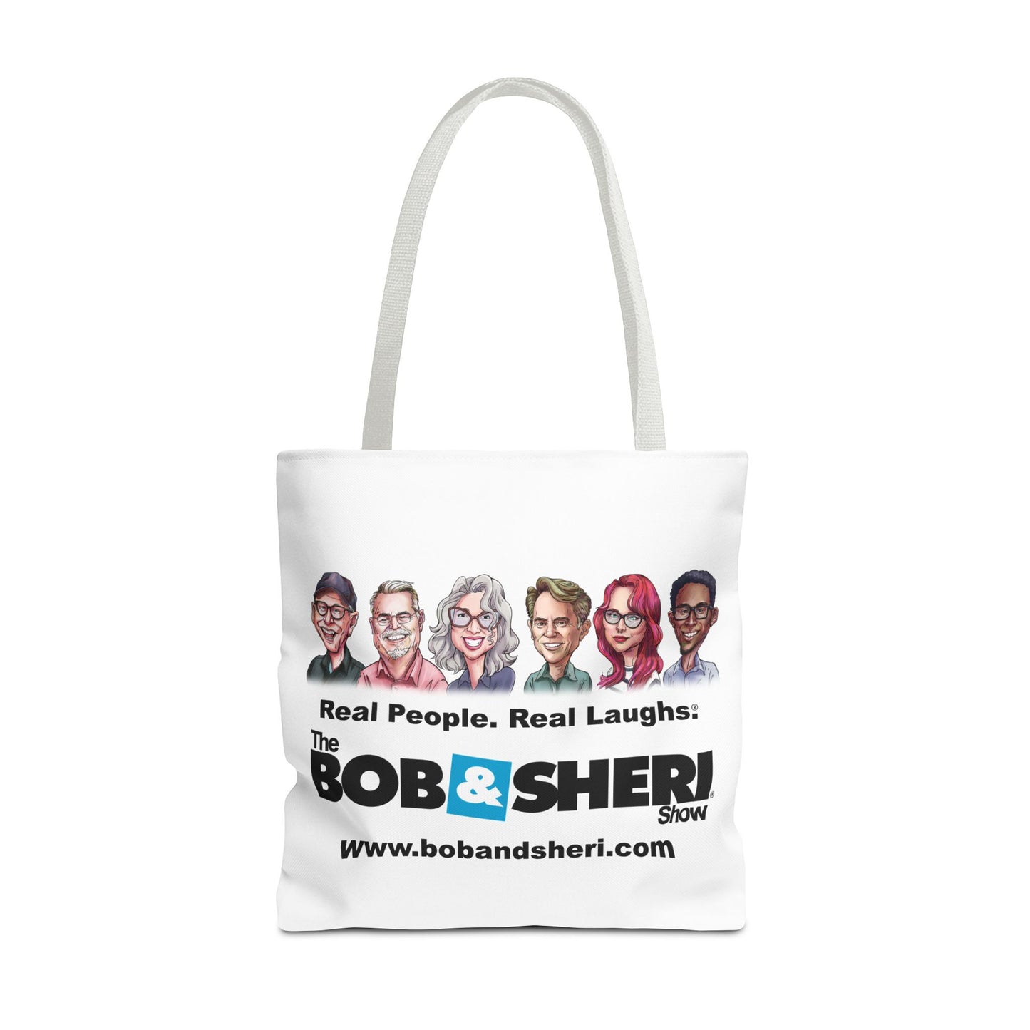 The Bob & Sheri Crew Caricature Tote