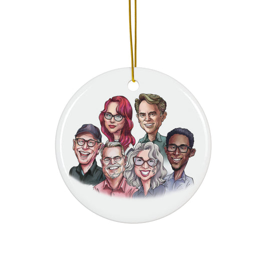 Bob & Sheri Ceramic Ornament