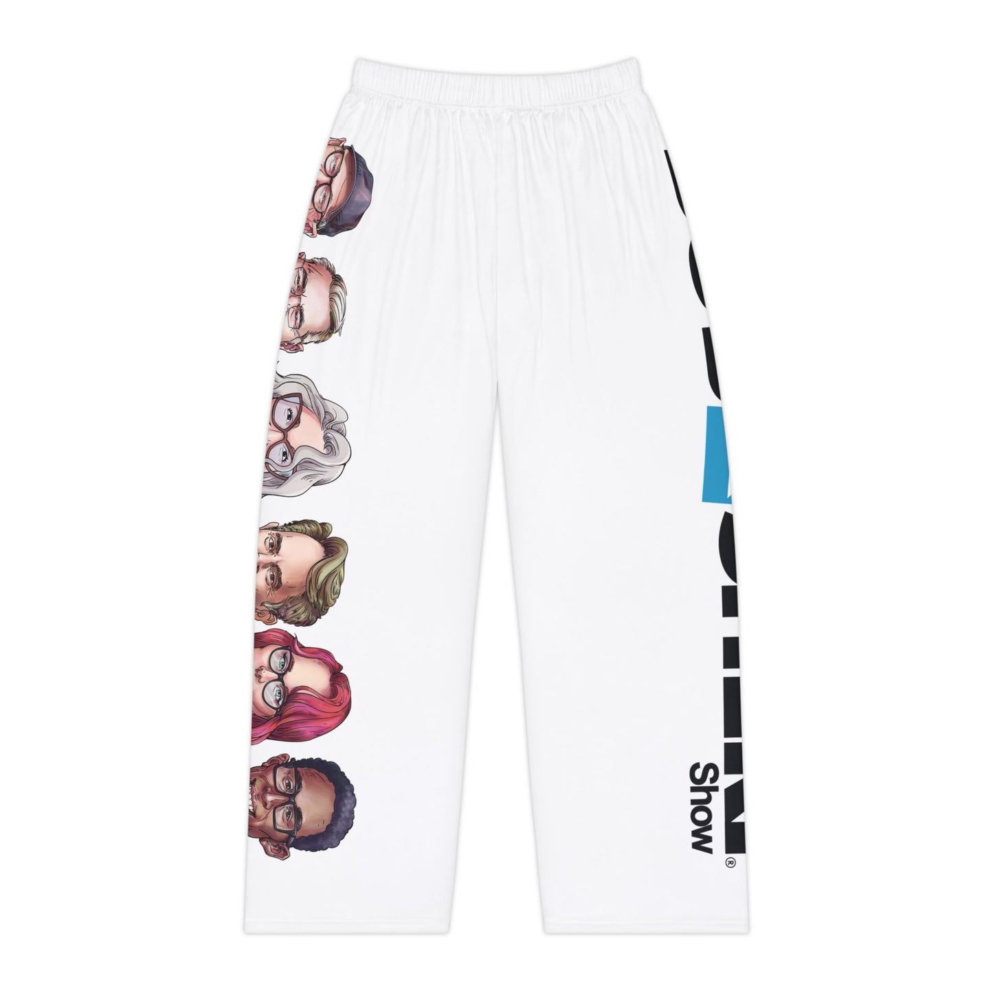Women's Pajama Pants--with Bob & Sheri caricatures and logo