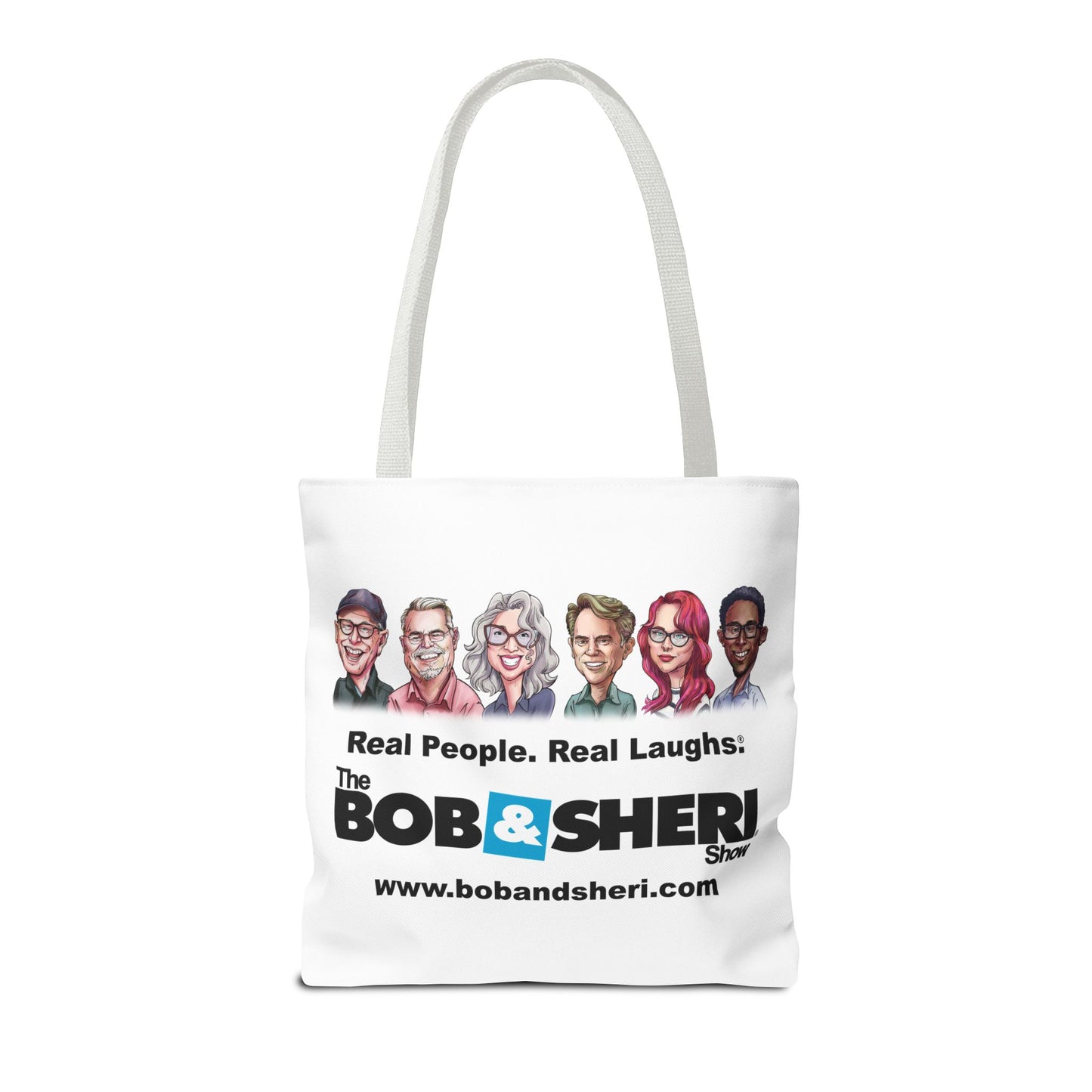 The Bob & Sheri Crew Caricature Tote