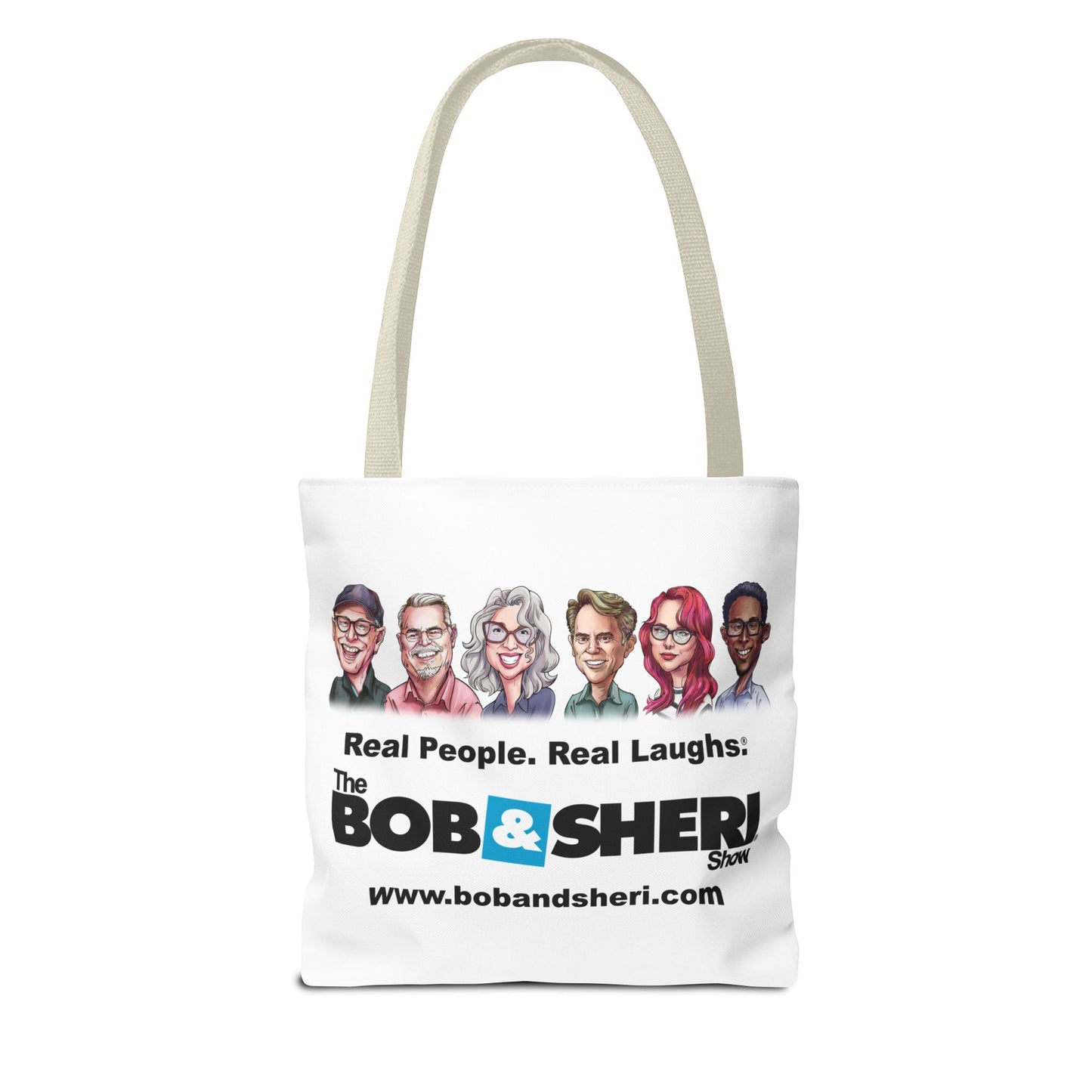The Bob & Sheri Crew Caricature Tote