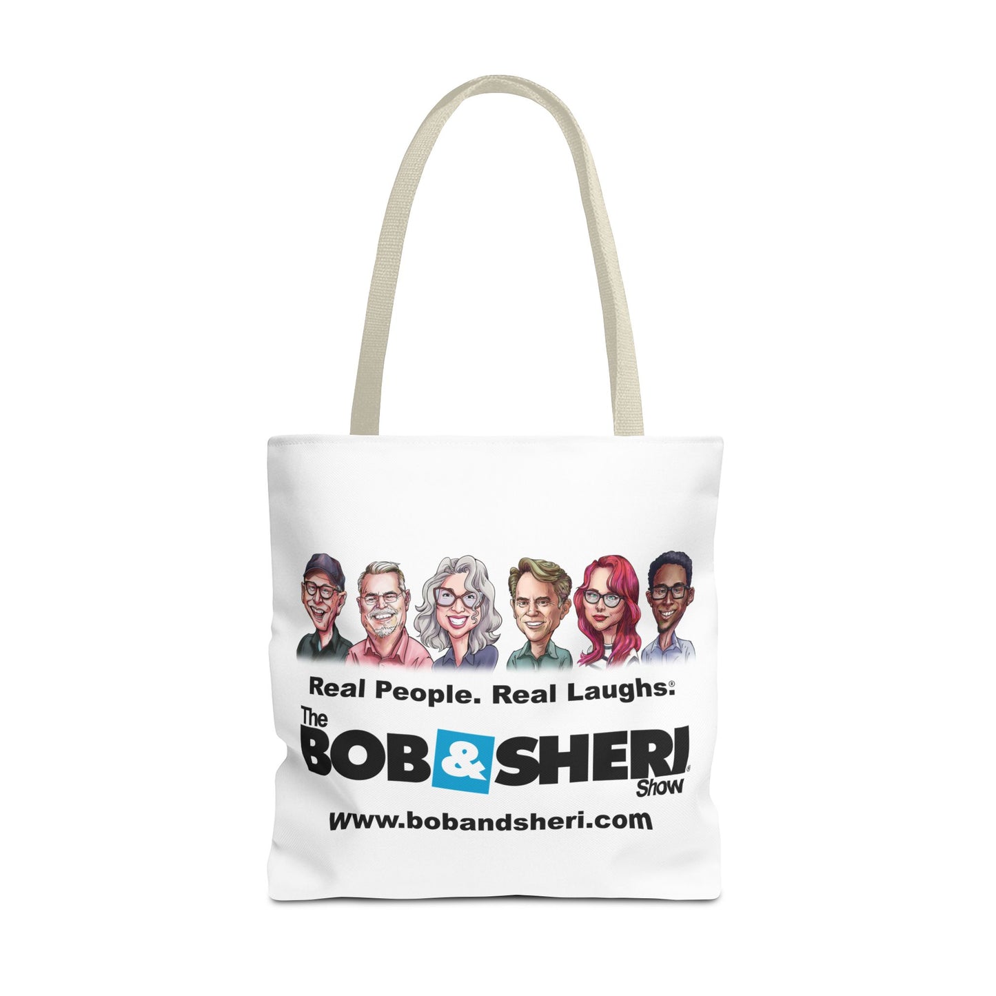 The Bob & Sheri Crew Caricature Tote