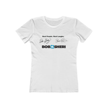Women's Logo and Autograph The Boyfriend Tee