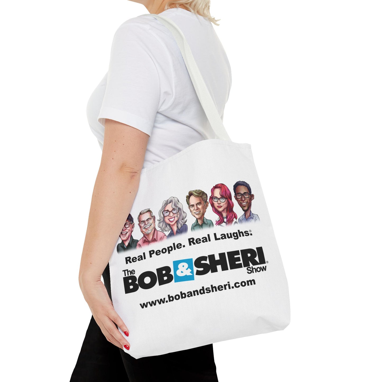 The Bob & Sheri Crew Caricature Tote